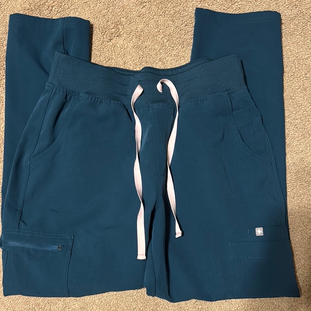 Figs Caribbean Blue Women's Bottoms